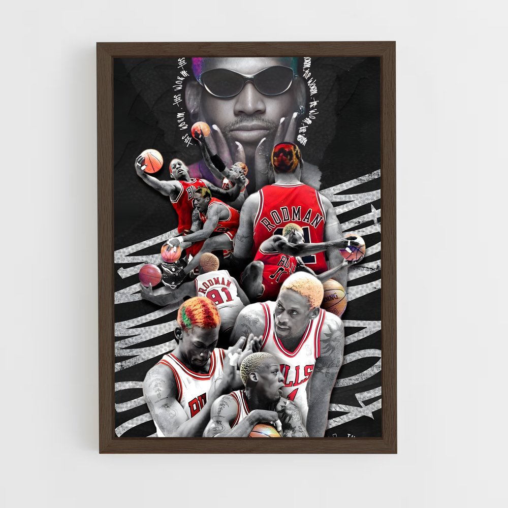 Poster Chicago de bulls – affiche Basketball (vue 5)